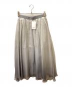 ebureエブール）の古着「チュールグラデーションスカート」｜グレー