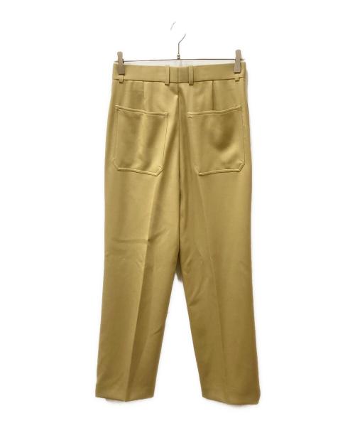 BLAMINK（ブラミンク）BLAMINK (ブラミンク) バックポケットパンツストレート ベージュ サイズ:36の古着・服飾アイテム