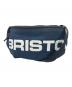 F.C.R.B.（エフシーレアルブリストル）の古着「SQUARELOGO WAISTBAG/スクエアロゴウエストバッグ」｜ネイビー