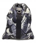 DOLCE & GABBANAドルチェ＆ガッバーナ）の古着「総柄ナップサック」｜ネイビー×ホワイト