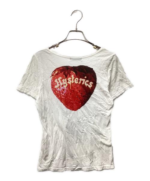 hysterics（ヒステリックス）hysterics (ヒステリックス) スカルベリーTシャツ ホワイト サイズ:freeの古着・服飾アイテム