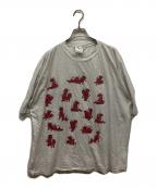USEDユーズド）の古着「四十八手レッドデビルTシャツ」｜ホワイト