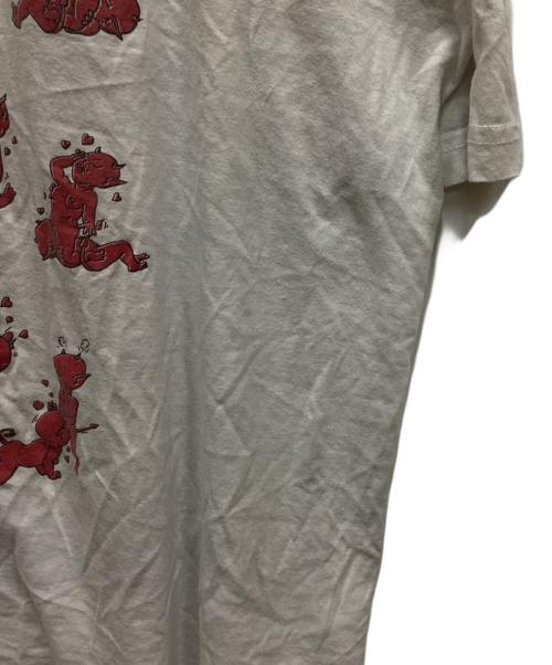 USED（ユーズド）USED (ユーズド) 四十八手レッドデビルTシャツ ホワイト サイズ:XLの古着・服飾アイテム