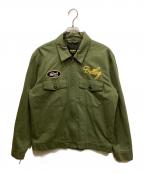 DEUS EX MACHINAデウス エクス マキナ）の古着「スーベニアジャケット」｜オリーブ