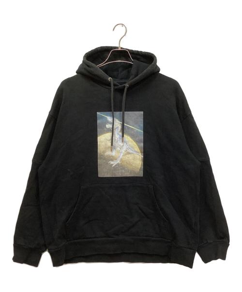 2G（ツージー）2G (ツージー) 空山基 (ソラヤマハジメ) アートプリントパーカー ブラック サイズ:XLの古着・服飾アイテム