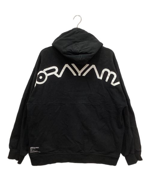 2G（ツージー）2G (ツージー) 空山基 (ソラヤマハジメ) アートプリントパーカー ブラック サイズ:XLの古着・服飾アイテム