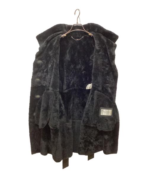MaxMara（マックスマーラ）MaxMara (マックスマーラ) ムートンコート ブラック サイズ:IT36の古着・服飾アイテム