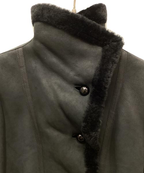 MaxMara（マックスマーラ）MaxMara (マックスマーラ) ムートンコート ブラック サイズ:IT36の古着・服飾アイテム