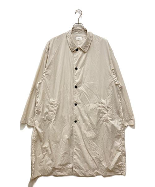 ATON（エイトン）ATON (エイトン) TRAVEL NYLON | パッカブルコート ホワイト サイズ:6の古着・服飾アイテム