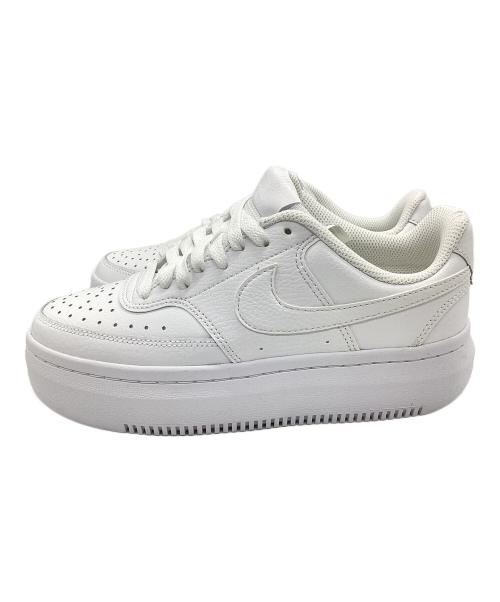 NIKE（ナイキ）NIKE (ナイキ) W COURT VISION ALTA LTR/コート ビジョン アルタ ホワイト サイズ:24.5cm 未使用品の古着・服飾アイテム