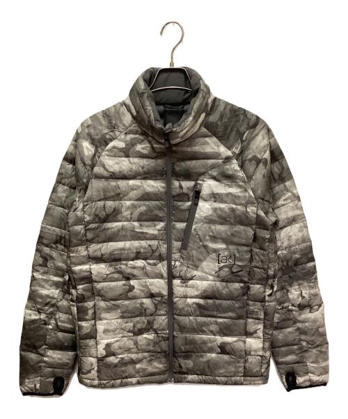 BURTON ak（バートンエーケー）BURTON ak (バートンエーケー) ダウンジャケット グレー サイズ:Mの古着・服飾アイテム