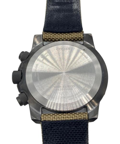 CITIZEN（シチズン）CITIZEN (シチズン) PROMASTER プロマスター エコ・ドライブ電波時計 グリーンの古着・服飾アイテム