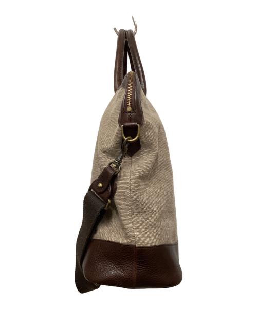 Boldrini（ボルドリーニ）Boldrini (ボルドリーニ) 2WAYバッグ ブラウンの古着・服飾アイテム