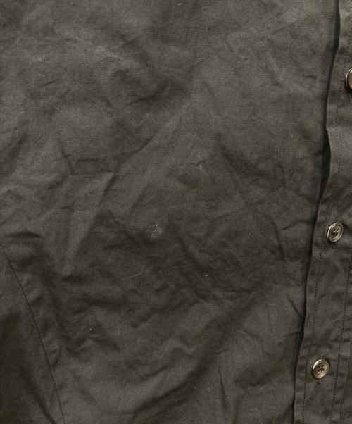 RAF SIMONS（ラフシモンズ）RAF SIMONS (ラフシモンズ) ワンポイント刺繍シャツ グレー サイズ:48の古着・服飾アイテム