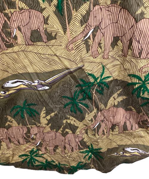 PAPAS（パパス）PAPAS (パパス) アロハシャツ ブラウン サイズ:Ｍの古着・服飾アイテム