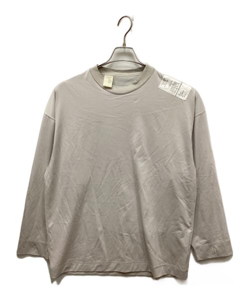 N.HOOLYWOOD（エヌ ハリウッド）N.HOOLYWOOD (エヌ ハリウッド) CREW NECK LONG SLEEVE/クルーネックロングスリーブ グレー サイズ:36の古着・服飾アイテム