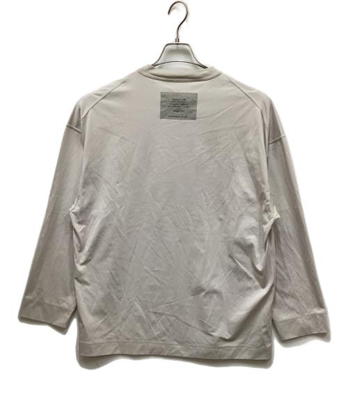 N.HOOLYWOOD（エヌ ハリウッド）N.HOOLYWOOD (エヌ ハリウッド) CREW NECK LONG SLEEVE/クルーネックロングスリーブ グレー サイズ:36の古着・服飾アイテム