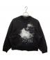 LAD MUSICIAN（ラッドミュージシャン）の古着「プリントスウェット」｜ブラック