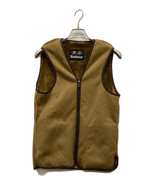 Barbour（バブアー）Barbour (バブアー) FUR LINER ジップベスト/ファーライナー ブラウン サイズ:34の古着・服飾アイテム