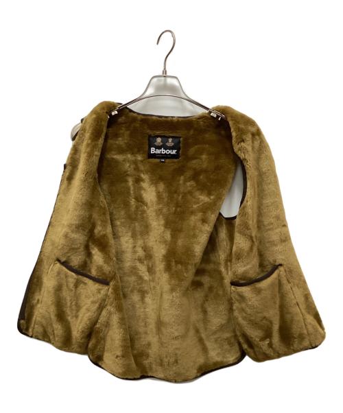 Barbour（バブアー）Barbour (バブアー) FUR LINER ジップベスト/ファーライナー ブラウン サイズ:34の古着・服飾アイテム