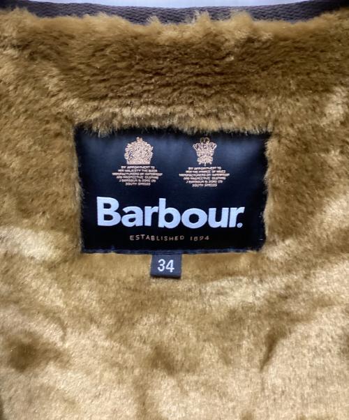 Barbour（バブアー）Barbour (バブアー) FUR LINER ジップベスト/ファーライナー ブラウン サイズ:34の古着・服飾アイテム