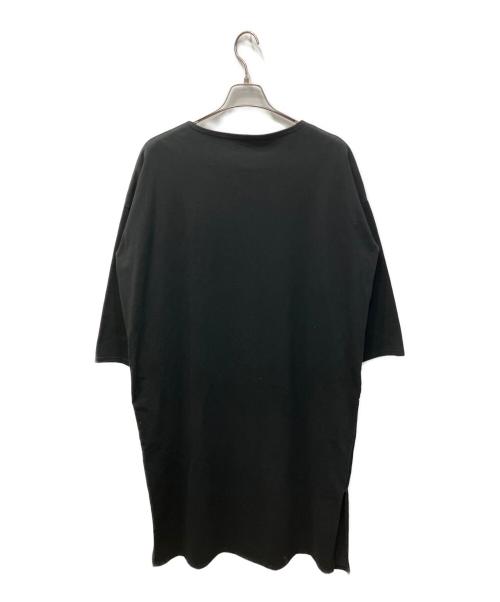 ichi（イチ）ichi (イチ) カットソーワンピース ブラック サイズ:FREEの古着・服飾アイテム