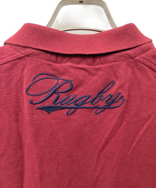 Rugby Ralph Lauren（ラグビーラルフローレン）Rugby Ralph Lauren (ラグビーラルフローレン) ビッグラガーマンポロシャツ バーガンディー サイズ:M 未使用品の古着・服飾アイテム
