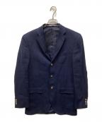 POLO RALPH LAURENポロ・ラルフローレン）の古着「ヘリンボーン3Bジャケット」｜ネイビー