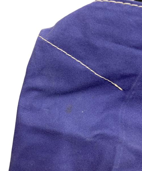 SAINT MICHAEL（セントマイケル）SAINT MICHAEL (セントマイケル) TOTE L SAINT NAVY/ トートセントネイビー ブルー×アイボリーの古着・服飾アイテム