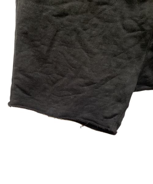 SAINT MICHAEL（セントマイケル）SAINT MICHAEL (セントマイケル) ロゴスウェットハーフパンツ ブラック サイズ:Mの古着・服飾アイテム