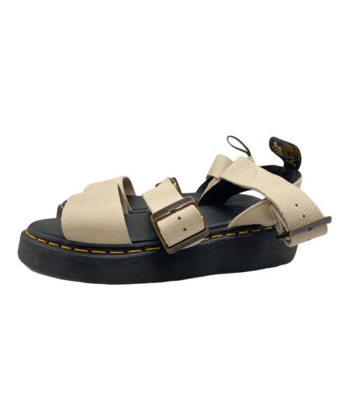 Dr.Martens（ドクターマーチン）Dr.Martens (ドクターマーチン) GRYPHON QUAD/グリフォンクアッドサンダル ホワイト サイズ:25cmの古着・服飾アイテム