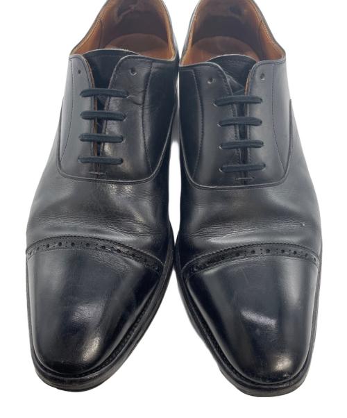 SCOTCH GRAIN（スコッチグレイン）SCOTCH GRAIN (スコッチグレイン) プレーントゥシューズ ブラック サイズ:26の古着・服飾アイテム