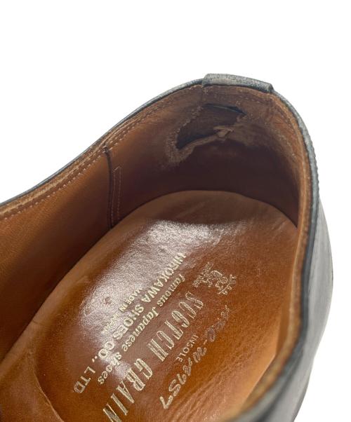 SCOTCH GRAIN（スコッチグレイン）SCOTCH GRAIN (スコッチグレイン) プレーントゥシューズ ブラック サイズ:26の古着・服飾アイテム