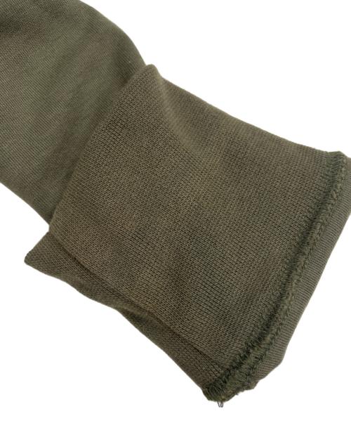 POLO RALPH LAUREN（ポロ・ラルフローレン）POLO RALPH LAUREN (ポロ・ラルフローレン) TECH 1/2 ZIP-LONG SLEEVE-KNIT/ジップロングスリーブニット オリーブ サイズ:Sの古着・服飾アイテム