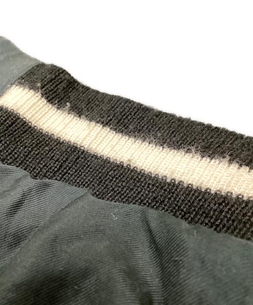 BEAMS（ビームス）BEAMS (ビームス) TAILOR東洋 (テーラートウヨウ) リバーシブルスカジャン ダークグリーン×ホワイト サイズ:Lの古着・服飾アイテム