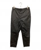 Porter Classicポータークラシック）の古着「ナイロンイージーテーパードパンツ」｜ブラック