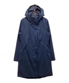 Patagonia（パタゴニア）の古着「フードロングコート」｜ネイビー