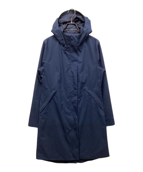 Patagonia（パタゴニア）Patagonia (パタゴニア) フードロングコート ネイビー サイズ:XSの古着・服飾アイテム