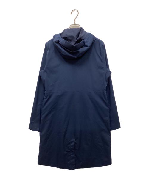 Patagonia（パタゴニア）Patagonia (パタゴニア) フードロングコート ネイビー サイズ:XSの古着・服飾アイテム