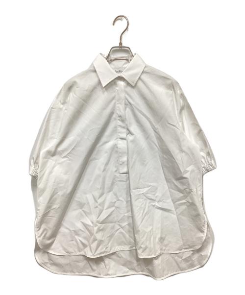 MaxMara（マックスマーラ）MaxMara (マックスマーラ) Teano blouse/テアーノブラウス ホワイト サイズ:34の古着・服飾アイテム
