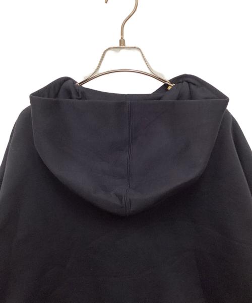 'S Max Mara（エスマックスマーラ）'S Max Mara (エスマックスマーラ) ビジューボタンボンディングフーデッドコート ネイビー サイズ:Sの古着・服飾アイテム