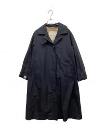 MaxMara（マックスマーラ）の古着「the cube トレンチコート」｜ネイビー