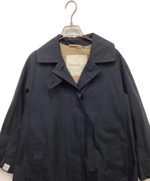 MaxMara（マックスマーラ）MaxMara (マックスマーラ) the cube トレンチコート ネイビー サイズ:34の古着・服飾アイテム