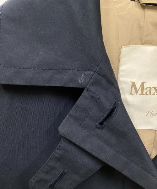 MaxMara（マックスマーラ）MaxMara (マックスマーラ) the cube トレンチコート ネイビー サイズ:34の古着・服飾アイテム