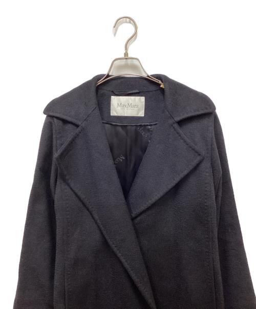 MaxMara（マックスマーラ）MaxMara (マックスマーラ) マニュエラアイコンコート ネイビー サイズ:36の古着・服飾アイテム