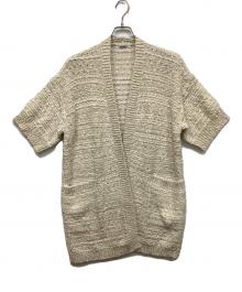 MaxMara（マックスマーラ）の古着「コットンブレンドポケットカーディガン」｜アイボリー
