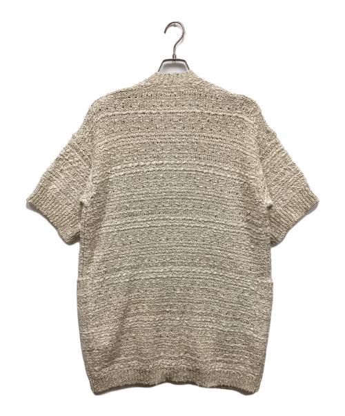 MaxMara（マックスマーラ）MaxMara (マックスマーラ) コットンブレンドポケットカーディガン アイボリー サイズ:Sの古着・服飾アイテム