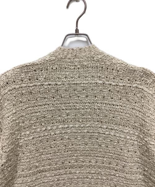 MaxMara（マックスマーラ）MaxMara (マックスマーラ) コットンブレンドポケットカーディガン アイボリー サイズ:Sの古着・服飾アイテム