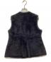 BALLSEY (ボールジィ) フェザーヤーンペプラムベスト ネイビー サイズ:S：18000円