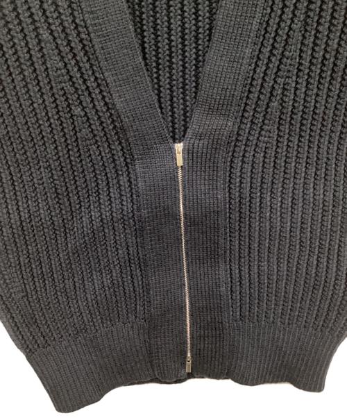 MACPHEE（マカフィー）MACPHEE (マカフィー) ハイブリッドコットン ジップアップベスト ネイビー サイズ:Sの古着・服飾アイテム